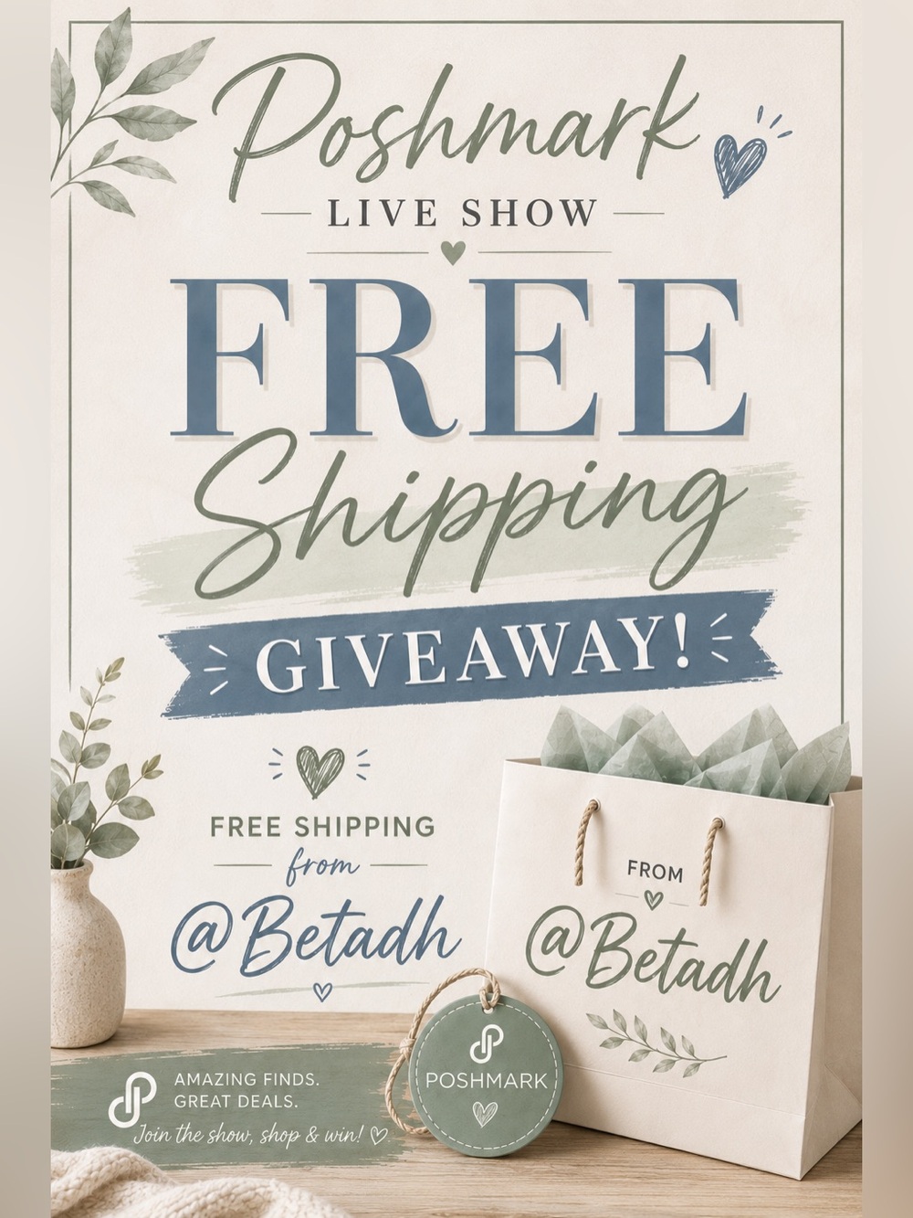 Free Shipping Giveaway and a mystery gift